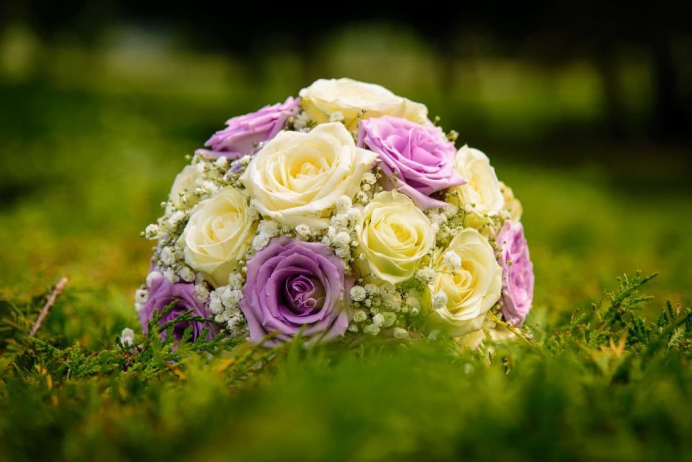 Her bouquet, the morning of